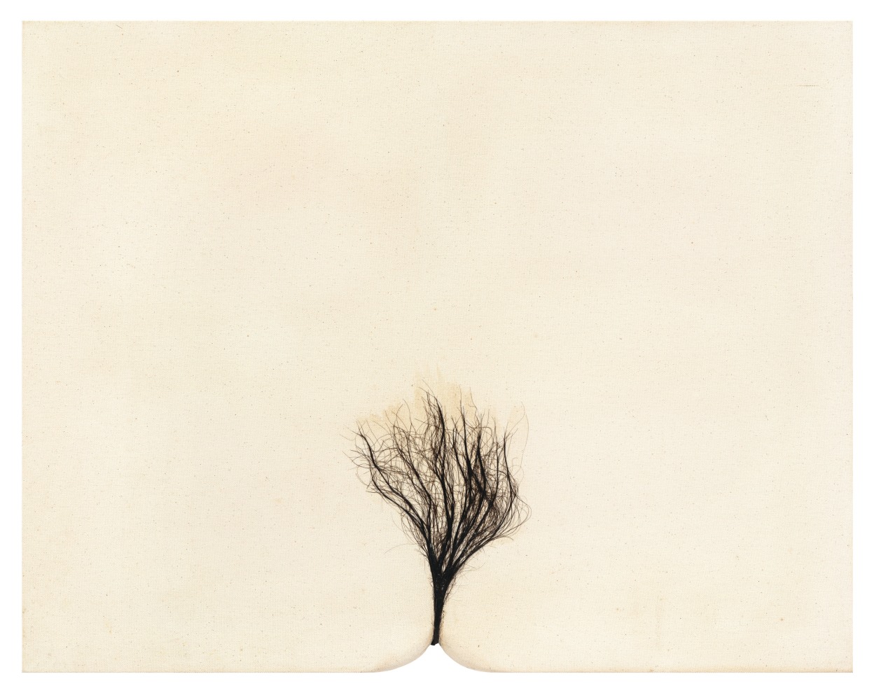Seung-taek Lee

&amp;ldquo;Untitled&amp;rdquo;, 2018

Hair on canvas

21 3/4 x 27 3/4 inches

55.5 x 70 cm

LEE 15

$40,000