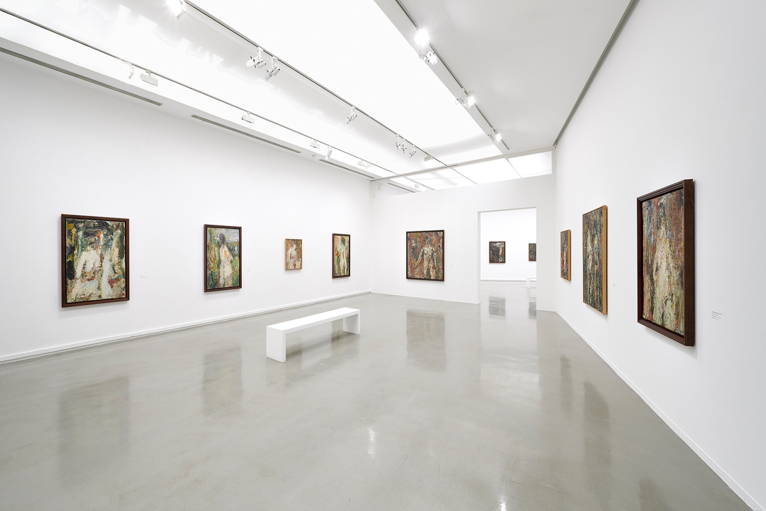 Installation view:&amp;nbsp;Eug&amp;egrave;ne Leroy at Mus&amp;eacute;e d&amp;rsquo;Art moderne de Paris.