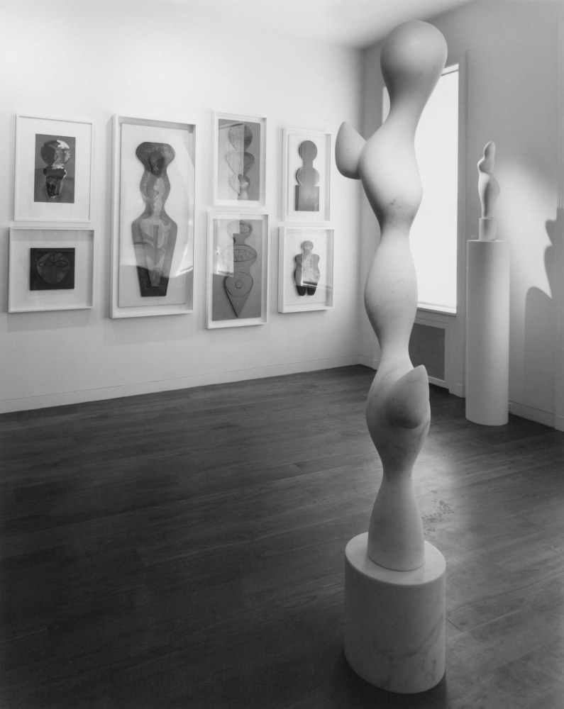 Installation view, Hans Arp: Fifties and Early Sixties, Michael Werner Gallery, New York, 1990
