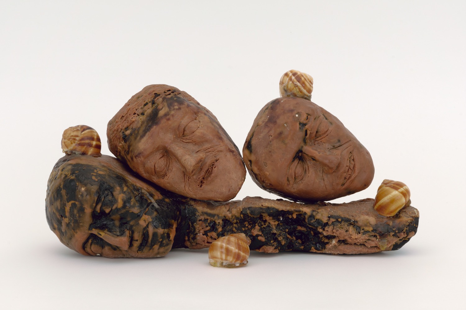 Enrico David
&amp;ldquo;Pietra la Croce&amp;rdquo;, 2019
Wax, plaster, shells
8 x 16 1/2 x 8 3/4 inches
20 x 42 x 22 cm
DAV 217
$35,000