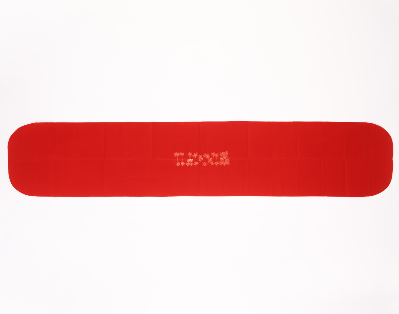 James Lee Byars

&amp;ldquo;TLADOJLB (The Life and Death of James Lee Byars)&amp;rdquo;, 1994

Gold pencil on red Japanese paper

15 1/4 x 78 3/4 inches

39 x 200 cm

JBZ 233

$100,000