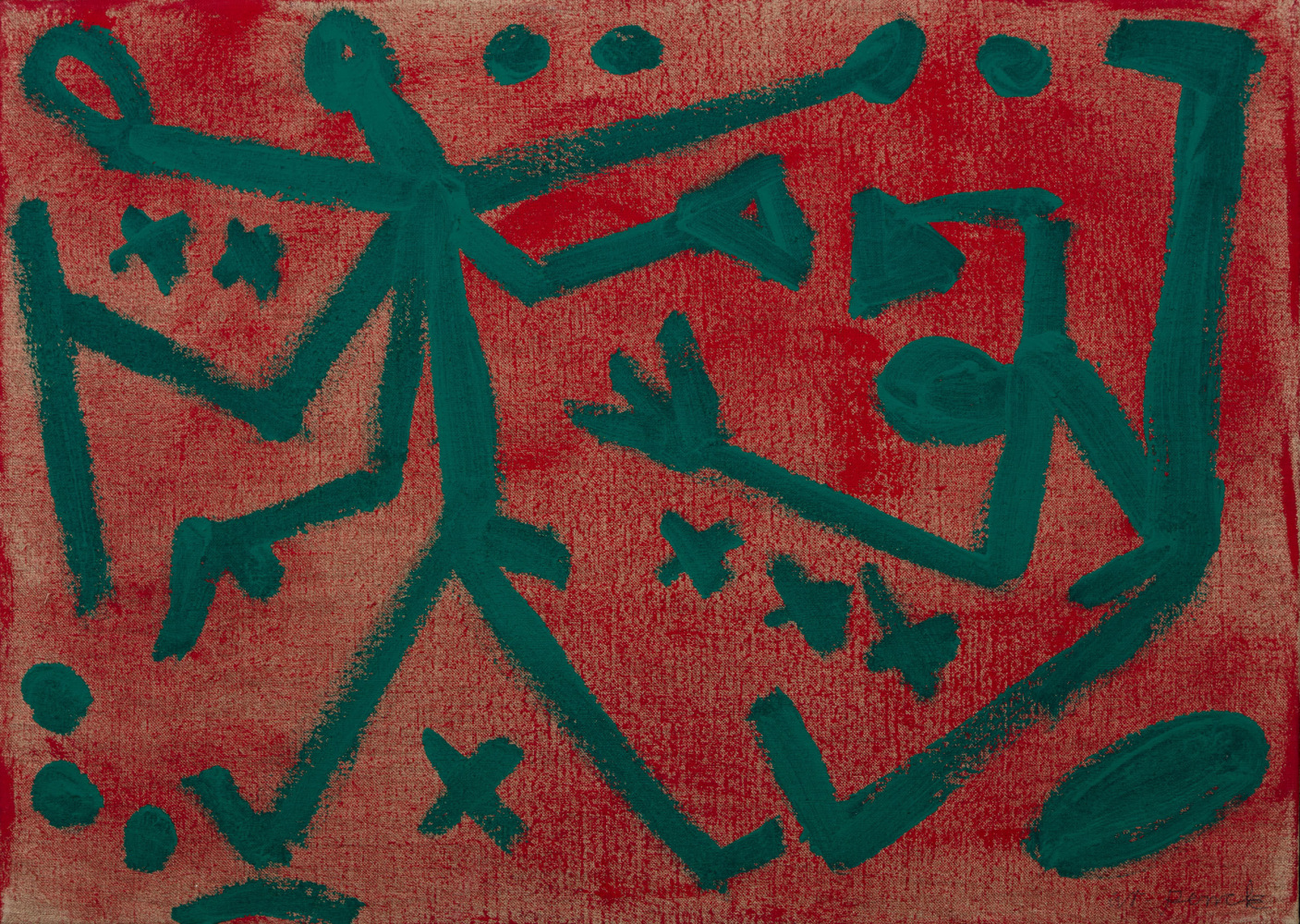 A.R. Penck, Untitled, 1987-1988