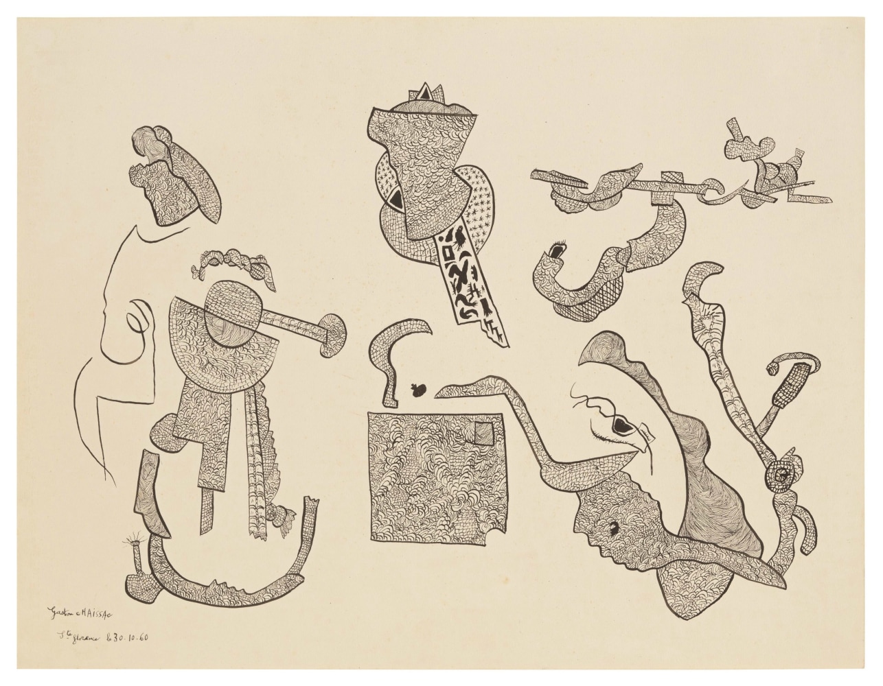 &amp;ldquo;Untitled&amp;rdquo;, 1960
India ink on paper
19 1/2 x 25 1/2 inches
49.5 x 64.5 cm
CHA 5

$22,000