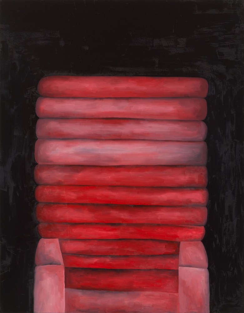 Raphaela Simon

&amp;ldquo;Hoher Sessel (High Armchair)&amp;rdquo;, 2023

Oil on canvas

90 1/2 x 70 3/4 inches

230 x 180 cm

SIM 128