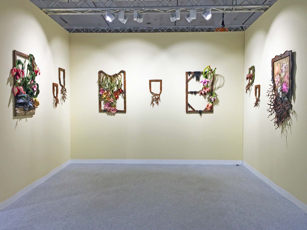 Installation view, 'Valerie Hegarty: Elegies to the Environment', 2019.