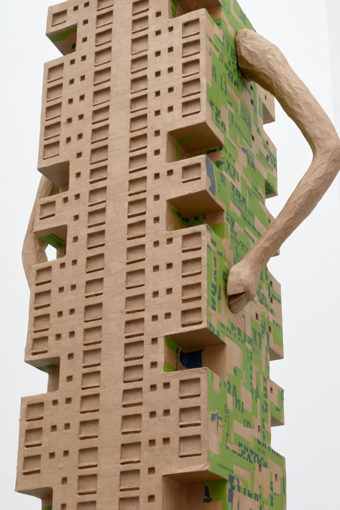 Dami&amp;aacute;n Ortega (1967), Bull tower, 2019, detail image.