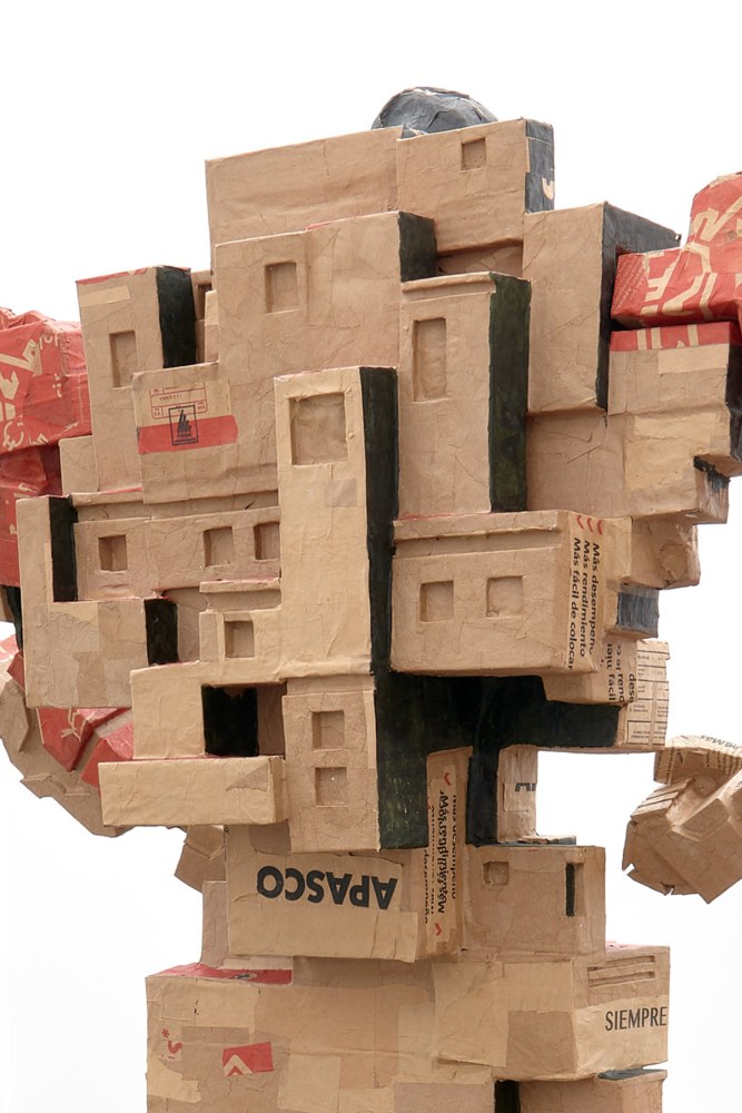 Dami&amp;aacute;n Ortega (1967), Gorilla building, 2019, detail image.