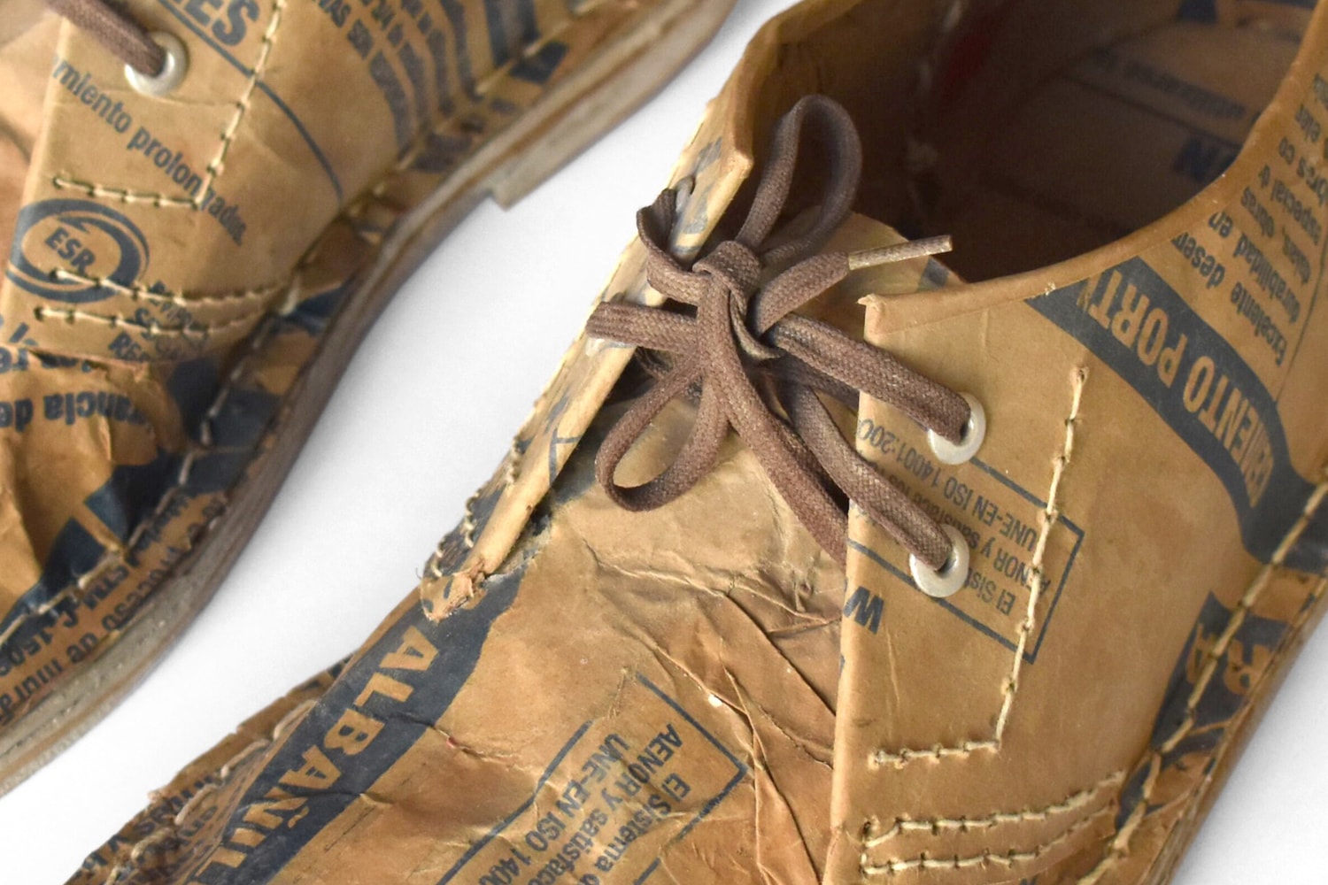 Dami&amp;aacute;n Ortega (1967),&amp;nbsp;Self made shoes, 2019, detail image.