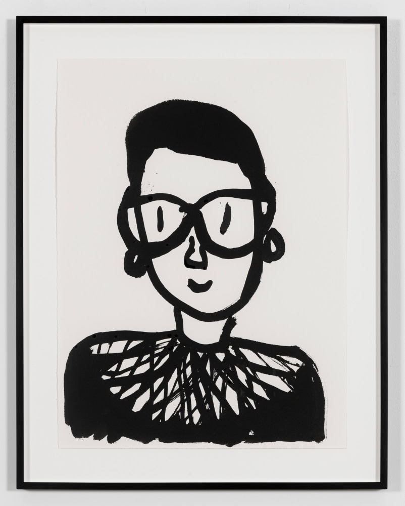 Paul Chan

der Rechtsanwalt (lawyer), 2020
Ink on paper
Paper: 30 x 22 inches (76.2 x 55.9 cm)
Frame: 36 x 28 1/4 x 1 1/2 inches (91.4 x 71.8 x 3.8 cm)