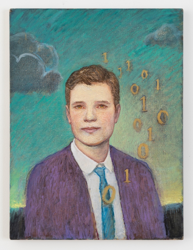 Michael Fullerton

Dalofaelid Phenotype (Chris Zylka, The Amazing Spider-Man 2 Premiere 2014),&amp;nbsp;2020

Oil on linen

25 5/8 x 17 3/4 x 5/8 inches (60 x 45 x 1.5 cm)