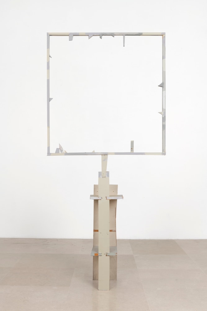 Gedi Sibony
Song and Ciphers, 2019
Painted wood, metal screws
82 1/2 x 38 1/4 x 12 1/4 inches (209.6 x 97.2 x 31.1 cm)