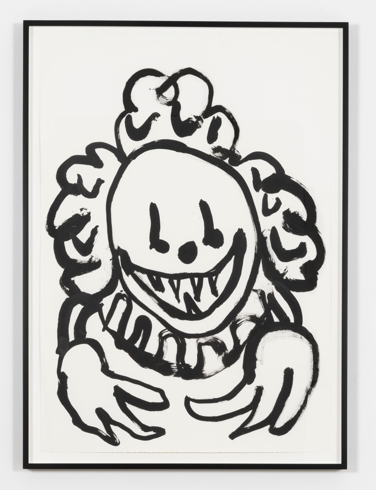 Paul Chan

die B&amp;ouml;rse (stock market), 2020
Ink on paper
Paper: 39 1/4 x 27 1/2 inches (99.7 x 69.9 cm)
Frame: 42 1/2 x 30 7/8 x 1 1/2 inches (108 x 78.4 x 3.8 cm)