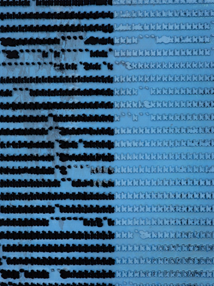 Jacqueline Humphries,&amp;nbsp;z..?*, 2019 (detail)