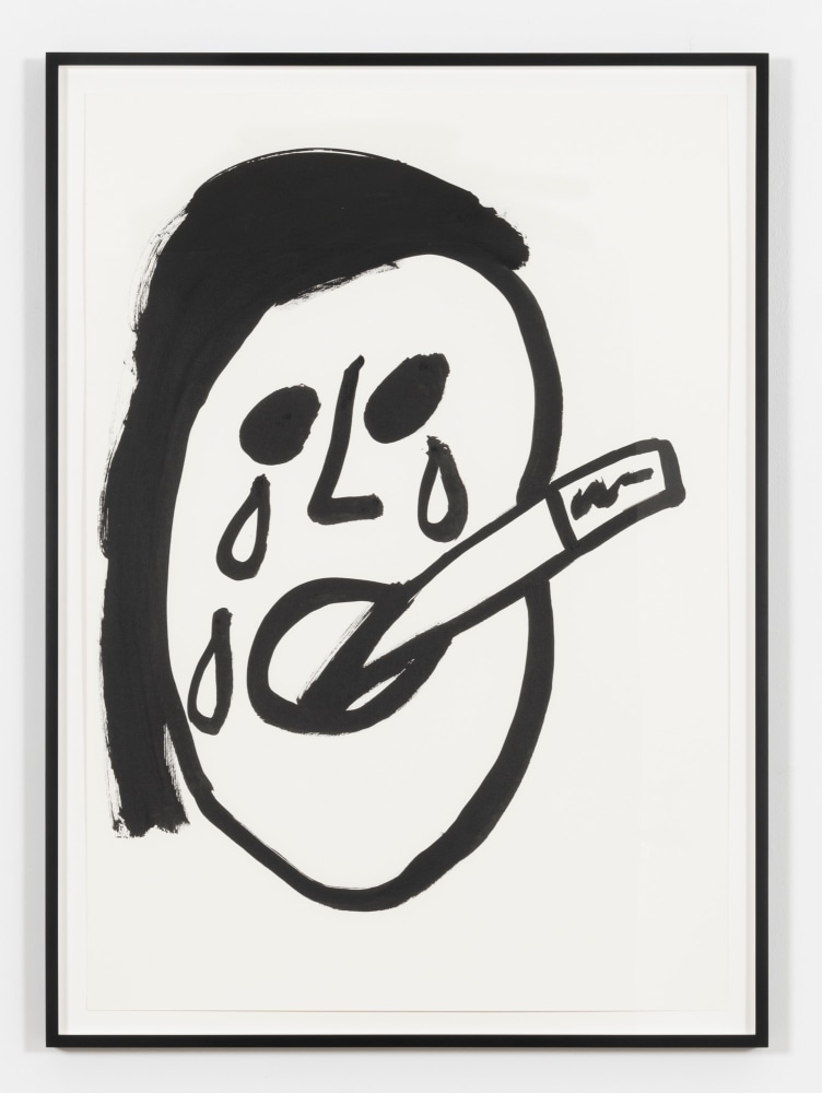 Paul Chan

die Grippe (Krankheit) [flu (illness)], 2020
Ink on paper
Paper: 39 1/4 x 27 1/2 inches (99.7 x 69.9 cm)
Frame: 42 1/2 x 30 7/8 x 1 1/2 inches (108 x 78.4 x 3.8 cm)