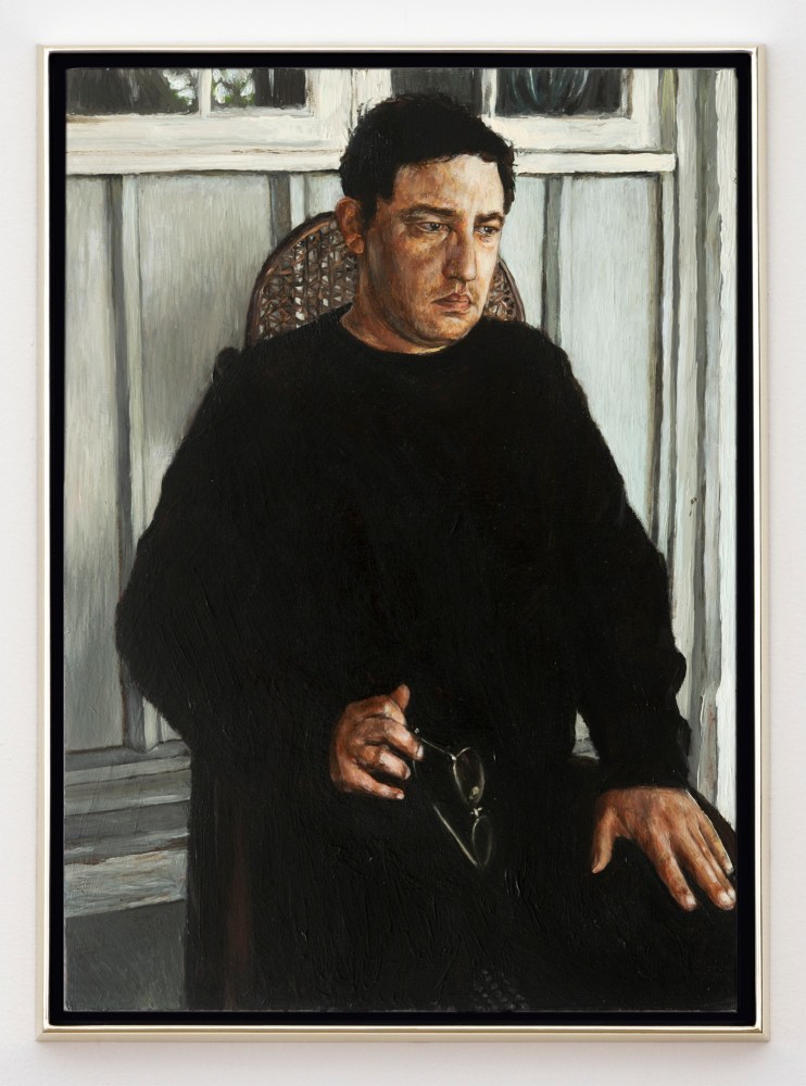 Giangiacomo Rossetti
Fantasia n.8 - Il nuovo pontificato, 2020
Oil on wood panel, artist&amp;#39;s frame
Painting: 13 3/4 x 9 7/8 inches (34.9 x 25.1 cm)
Artist frame: 14 3/4 x 10 3/4 x 1 3/8 inches (37.5 x 27.3 x 3.5 cm)