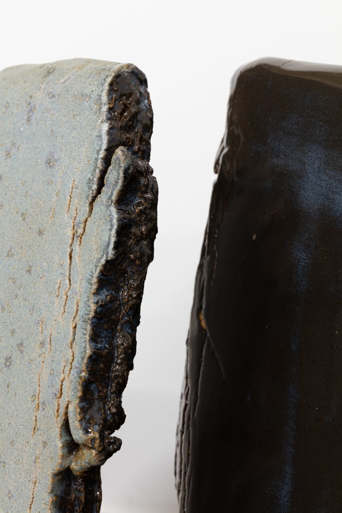 Liz Larner
silver&amp;#39;s color was not only white but blue&amp;nbsp;(detail)
2020
Ceramic, glaze
24 x 37 x 8 inches (61 x 94 x 20.3 cm)