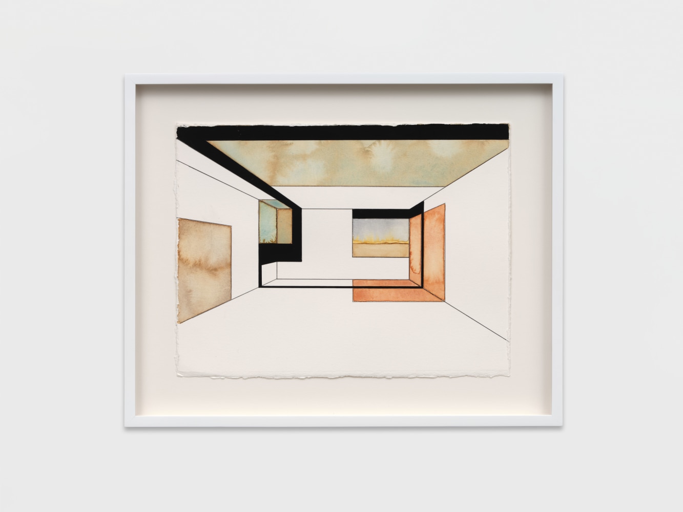 Andrea Zittel
Panels and Portals 10
2020
Watercolor and gouache on paper
15 3/4 x 19 1/2 x 1 1/2 inches (40 x 49.5 x 3.8 cm)