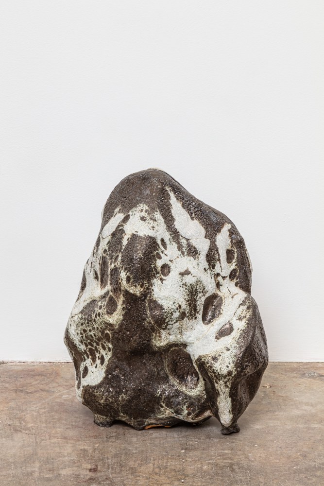 Liz Larner
Asteroid (Fluffy)
2020
Glazed ceramic
16 x 13 x 8 1/2 inches (40.6 x 33 x 21.6 cm)
$50,000