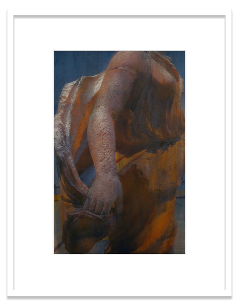 Nereid
2020
Oil pigment, electrostatic print on polyester (Winsor &amp;amp; Newton Artists&amp;#39; Oil Color, HP Color&amp;nbsp;LaserJet CP5225&amp;nbsp;on Pronto Plate)&amp;nbsp;
Image Dimensions:&amp;nbsp;17 1/4&amp;nbsp;x 11 1/2&amp;nbsp;inches (43.8 x 29.2 cm)
Framed Dimensions:&amp;nbsp;24 x 18 3/4 inches (61 x 47.6 cm)
Variable edition of 5 + 1AP