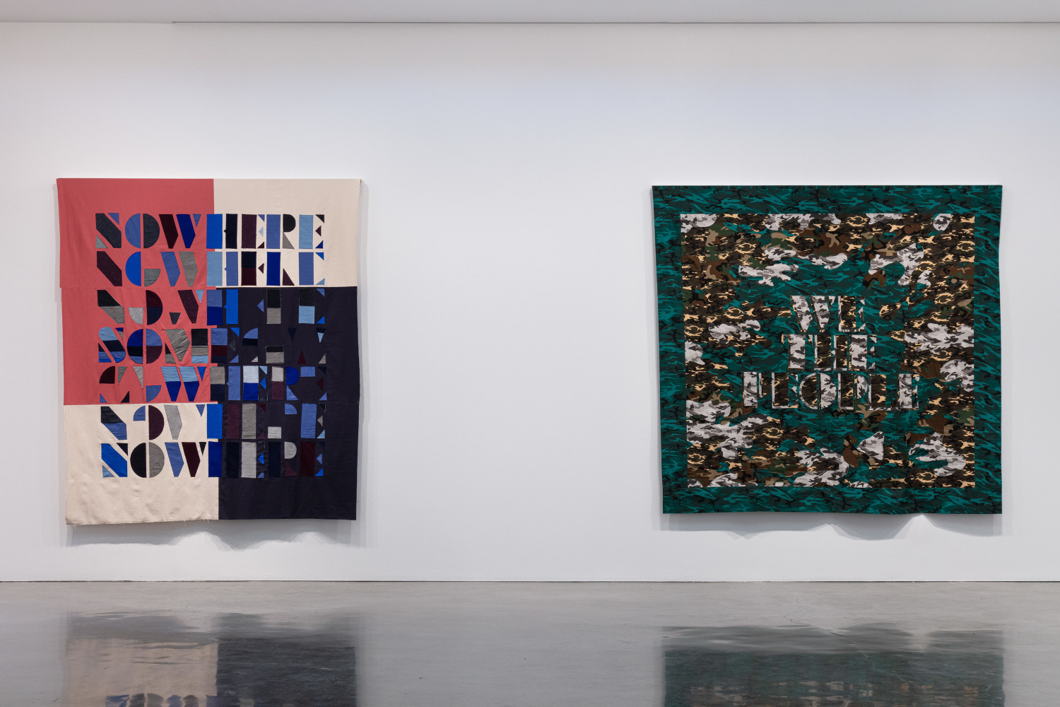 Installation view of&amp;nbsp;Doug Aitken
Flags and Debris

Regen Projects, Los Angeles
January 16 &amp;ndash; March 13, 2021