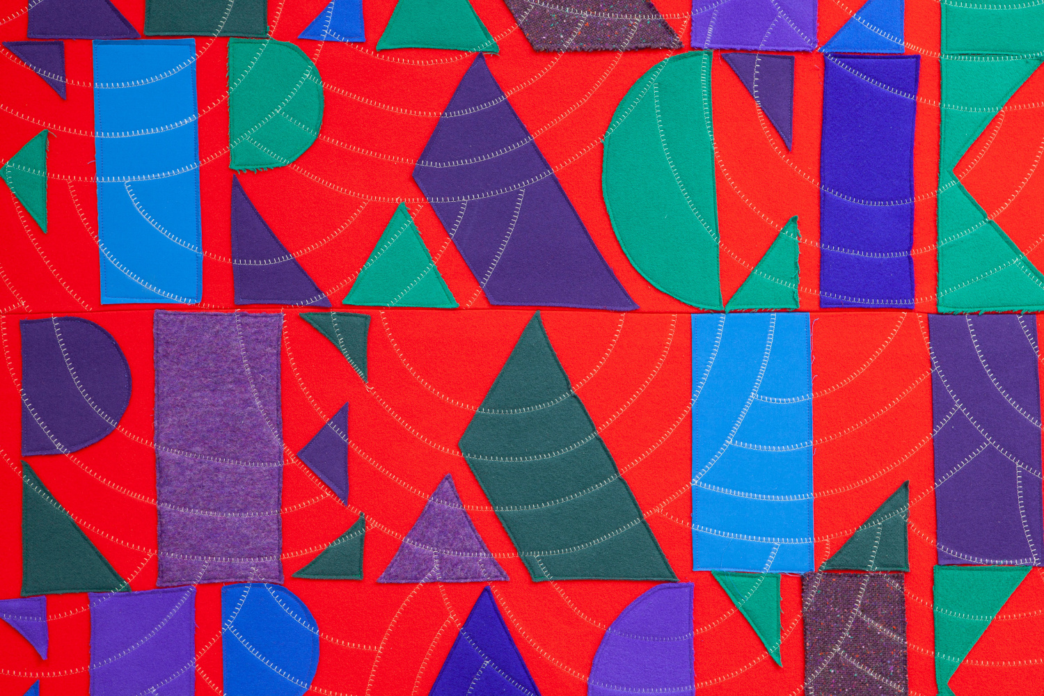 Doug Aitken
Not Yet Titled (REALITY FRACKING)&amp;nbsp;(detail)
2020
Wool, wool tweed
76 x 61 inches (193 x 154.9 cm)