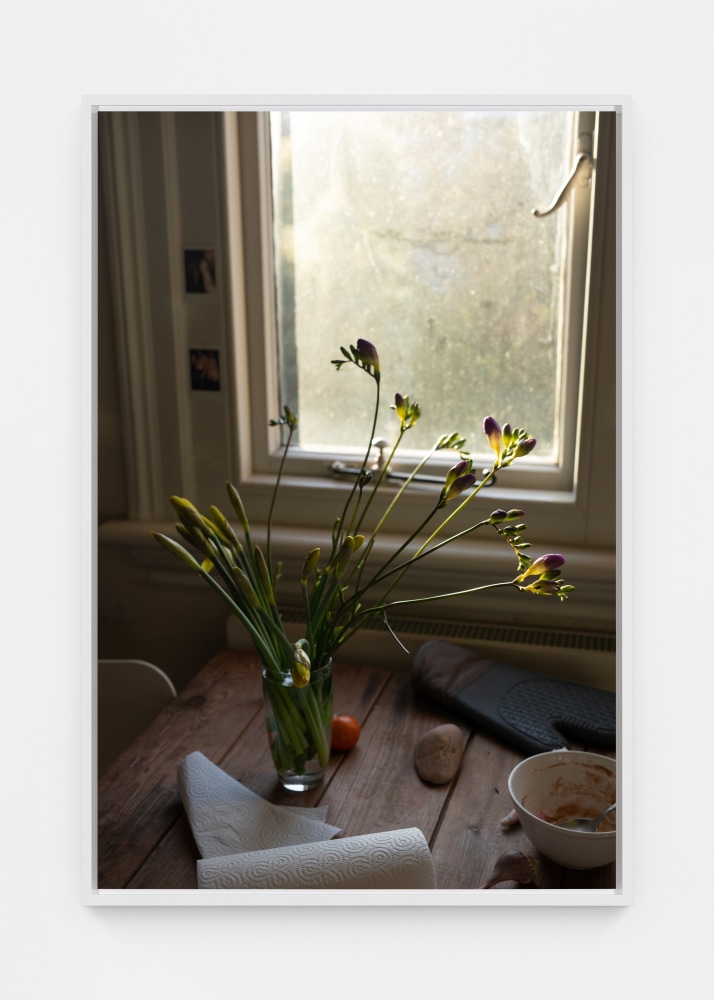 Wolfgang Tillmans
Hampstead still life
2020
Inkjet print on paper mounted on Dibond aluminum in artist&amp;rsquo;s frame
83 5/8 x 57 1/8 x 2 3/8 inches (212.4 x 145.1 x 6 cm)
