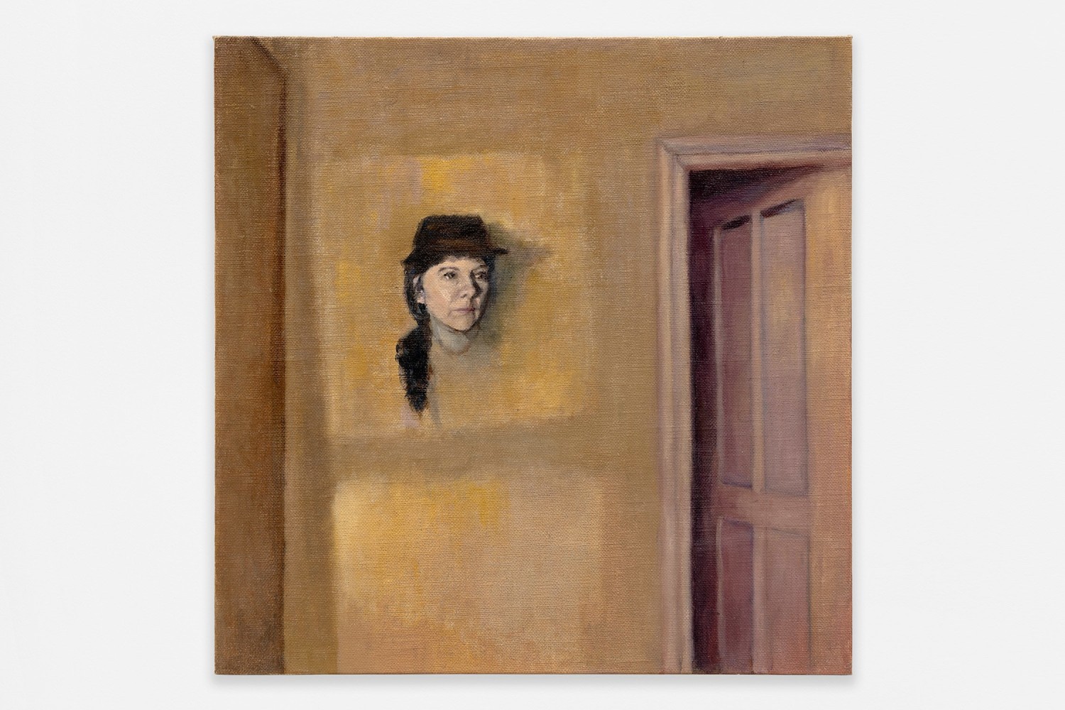 Gillian Wearing
Illusion
2023
Oil on thin board
11 3/4 x 11 3/4 x 1/8 inches (30 x 30 x .3 cm)