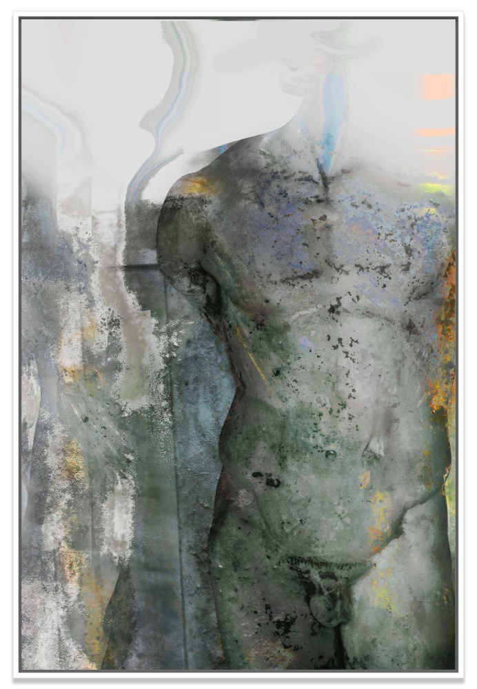 Torso of a youth
2019
UV-curable ink on Dibond&amp;nbsp;
Image Dimensions:&amp;nbsp;50 1/2&amp;nbsp;x 33 5/8&amp;nbsp;inches (128.3 x 85.4 cm)
Framed Dimensions: 52 1/2 x 35 5/8 inches (133.4 x 90.5 cm)
Edition of 5 + 2AP
