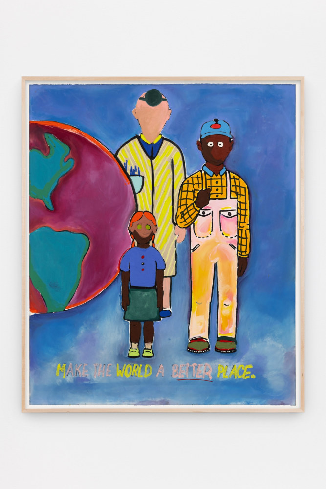 Sable Elyse Smith
Coloring Book 148
2024
Screen printing ink, oil stick and oil pastel on paper
63 3/8 x 53 x 2 1/2 inches (161 x 134.6 x 6.4 cm)