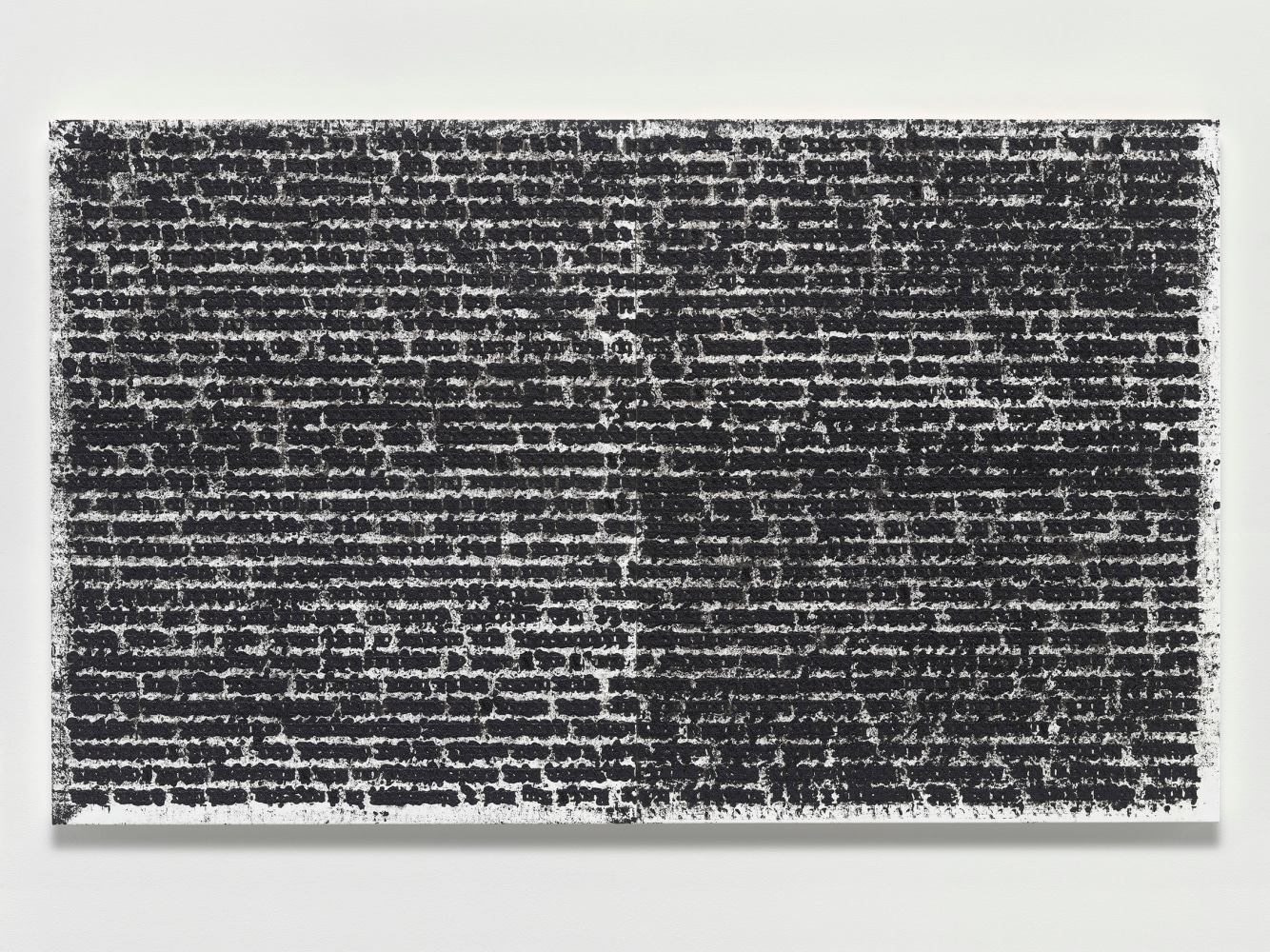 Glenn Ligon
Redacted #6
2023
Oil stick and gesso on two canvases
Overall: 47 1/8 x 78 x 1 3/4 inches (119.7 x 198 x 4.4 cm)