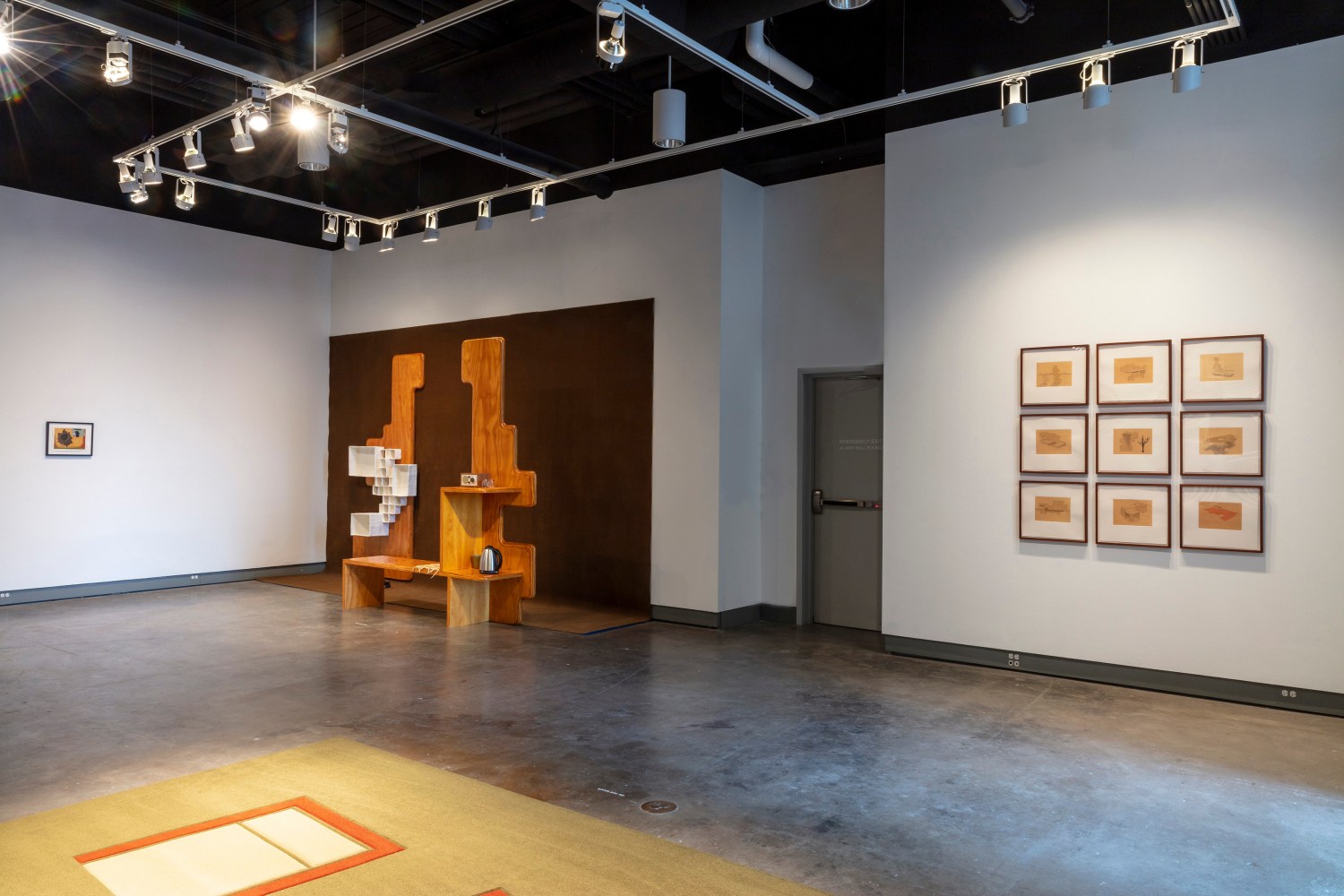 Installation view of&amp;nbsp;Andrea Zittel: An Institute of Investigative Living
Miller Institute for Contemporary Art at Carnegie Mellon University, Pittsburgh, PA
January 25 &amp;ndash; March 8, 2020
Photo: Tom Little