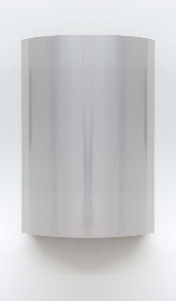 Walead Beshty

Steel Surrogate (48&amp;quot; x 120&amp;quot; 16 Gauge 304 Stainless Steel Alloy, Convex Curve) / Steel Surrogate (48&amp;quot; x 120&amp;quot; 16 Gauge 304 Stainless Steel Alloy, Concave Curve) / Steel Surrogate (48&amp;quot; x 120&amp;quot; 16 Gauge 304 Stainless Steel Alloy, Convex Curve)&amp;nbsp;(detail)
2019
Polished steel, 3 parts
48 x 33 x 9 inches (121.9 x 83.8 x 22.9 cm)
48 x 33 x 17 inches (121.9 x 83.8 x 43.2 cm)
48 x 33 x 9 inches (121.9 x 83.8 x 22.9 cm)