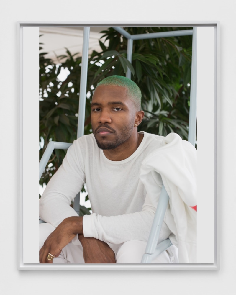 Wolfgang Tillmans
Frank Ocean, Berlin, 2
2015
Inkjet print on paper mounted on aluminum in artist&amp;#39;s frame
30 3/8 x 24 5/8 x 1 1/4 inches (77 x 62.6 x 3.2 cm)