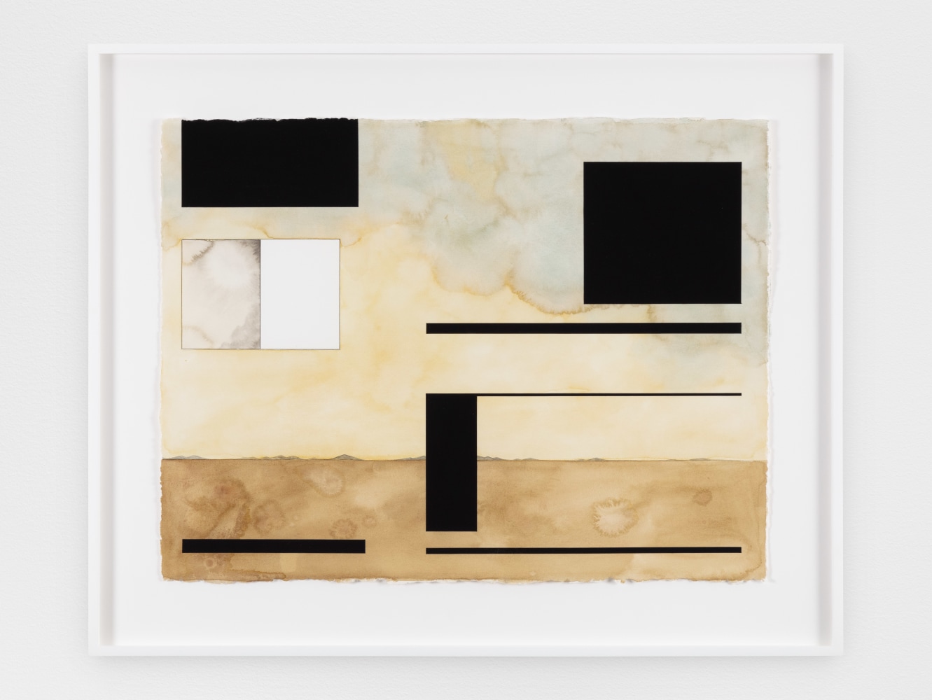 Planar Studies: Vast and Specific 1
2020
Watercolor and gouache on paper
Artwork Dimensions:
23 x 30 inches (58.4 x 76.2 cm)
Framed Dimensions:
30 1/8 x 37 1/8 x 1 1/2 inches (76.5 x 94.3 x 3.8 cm)