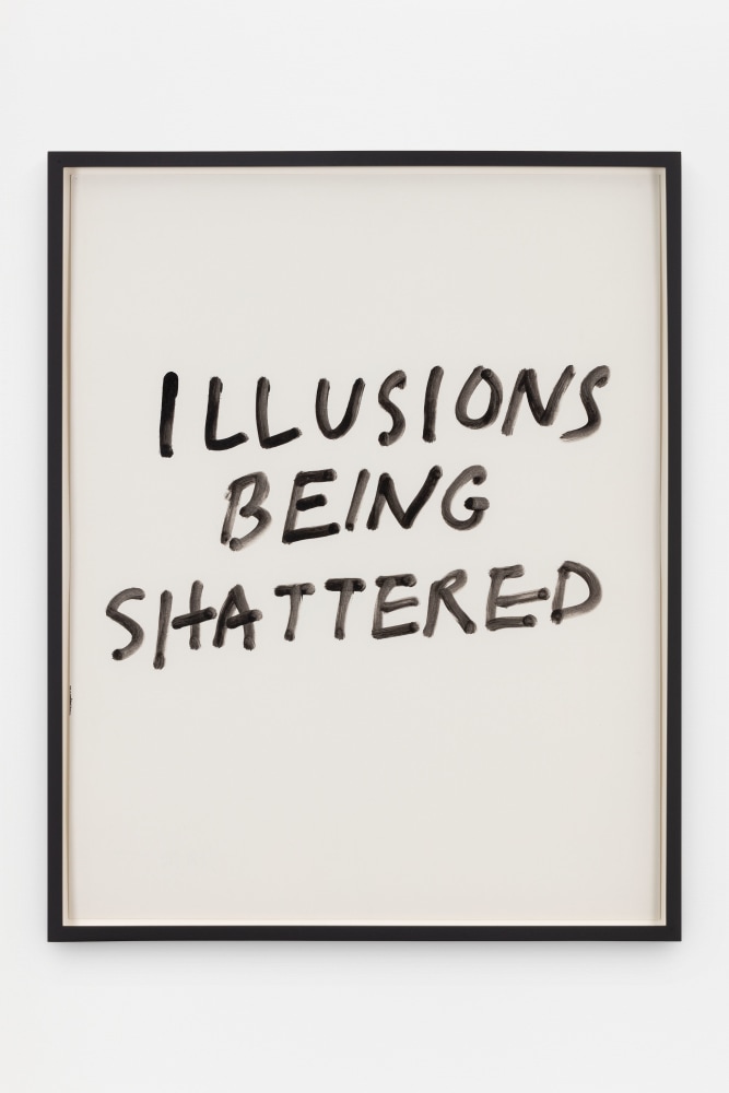 Jack Pierson
Illusions Being Shattered
2020
Krink marker on paper

Framed Dimensions:
25 1/4 x 20 1/4 x 1 1/2 inches (64.1 x 51.4 x 3.8 cm)
Paper Dimensions:
24 x 19 inches (61 x 48.3 cm)

$6,000