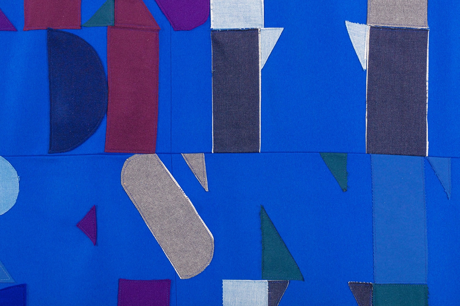 Resist Algorithms&amp;nbsp;(detail)
2020
Mixed fabrics
118 x 98 1/2 x 3 inches (299.7 x 250.2 x 7.6 cm)