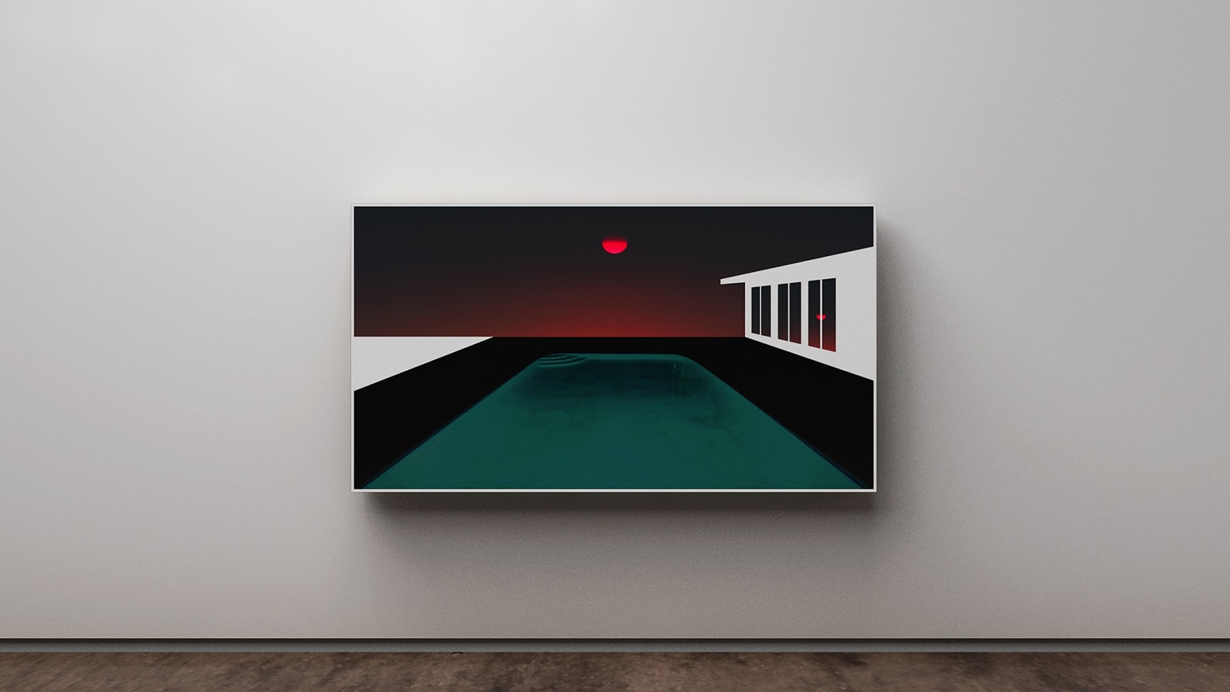 Doug Aitken
Get lost (behavioral inertia)
2020
Chromogenic transparency on acrylic in aluminum lightbox with LEDs
51 x 93 3/4 x 7 inches (129.5 x 238.1 x 17.8 cm)
Edition&amp;nbsp;of 4 +&amp;nbsp;2 AP