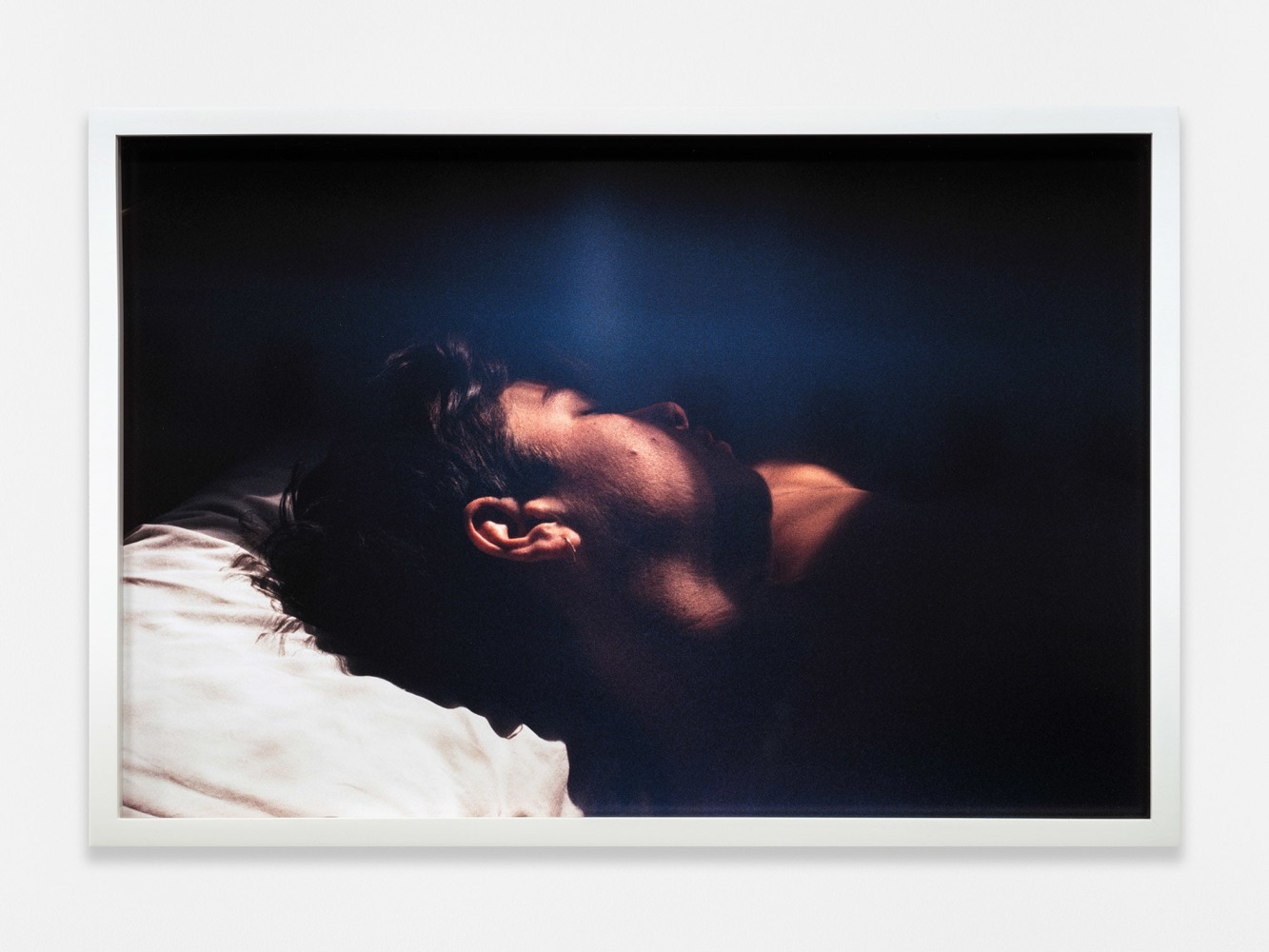 Catherine Opie
Fake Sleeping, 1990
1990/2024
Pigment print
12 1/2 x 18 1/2 x 1 1/2 inches (31.8 x 47 x 3.8 cm)