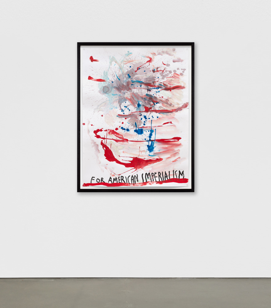 Raymond Pettibon
No Title (For American imperialism)
2020
Ink and acrylic on paper
50 x 38 inches (127 x 96.5 cm)
$65,000