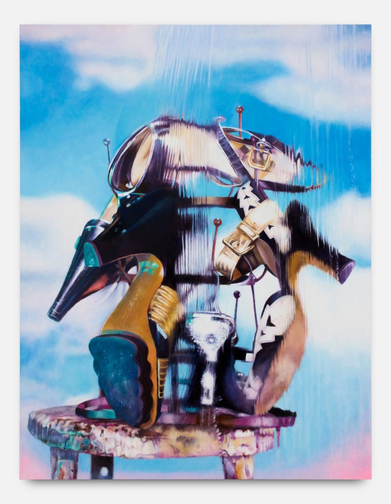 Marilyn Minter
After Guston, #6 (Shoe)
2024
Enamel on metal
36 1/4 x 27 3/4 inches (92.1 x 70.5 cm)