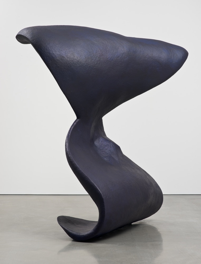 Liz Larner
V (planchette)
2013
Mulberry paper, aluminum, pigmented egg tempera
98 x 88 x 68 inches (248.9 x 223.5 x 172.7 cm)