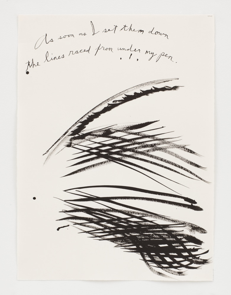 Raymond Pettibon
No Title (As soon as)
2018
Ink on paper
30 x 22 inches (76.2 x 55.9 cm)