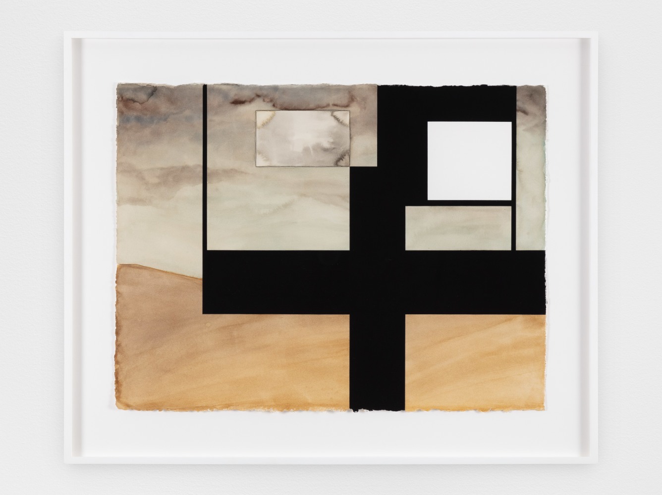 Planar Studies: Vast and Specific 2
2020
Watercolor and gouache on paper
Artwork Dimensions:
23 x 30 inches (58.4 x 76.2 cm)
Framed Dimensions:
30 1/8 x 37 1/8 x 1 1/2 inches (76.5 x 94.3 x 3.8 cm)