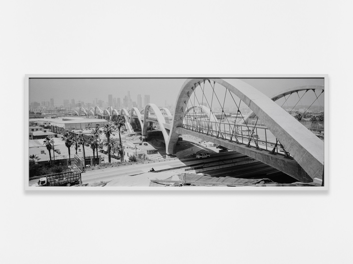 Catherine Opie
6th Street Bridge, 2022
2022/2024
Pigment print
31 1/4 x 81 1/4 x 2 inches (79.4 x 206.4 x 5.1 cm)
