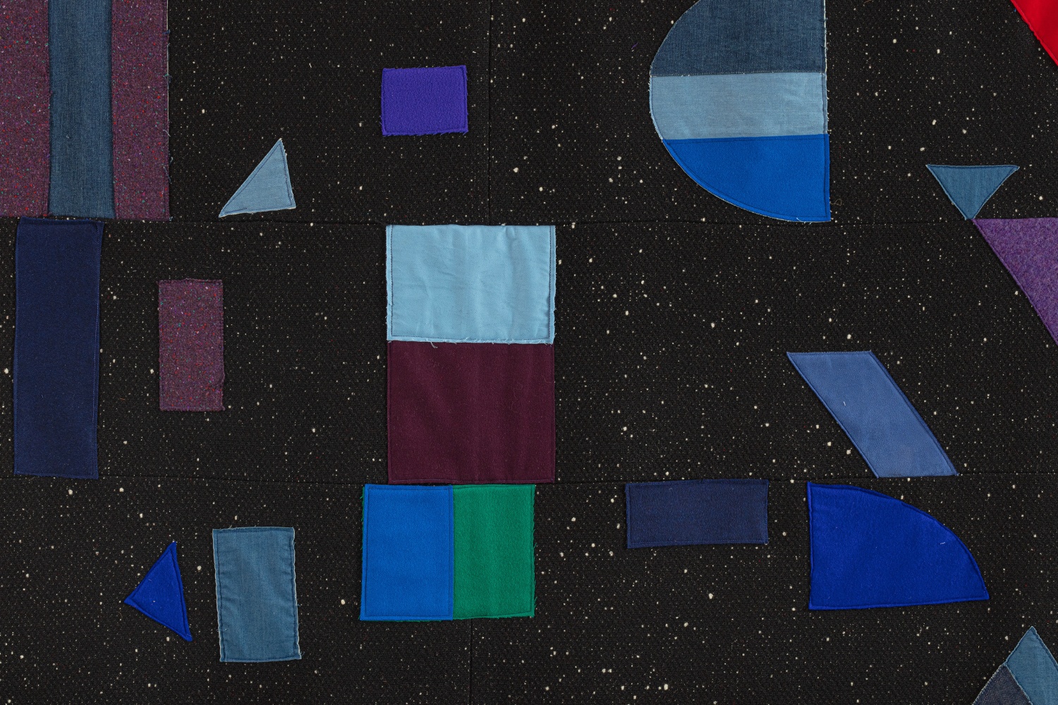 Doug Aitken
Digital Detox&amp;nbsp;(detail)
2020
Mixed fabrics
115 x 102 1/4 x 3 inches (292.1 x 259.7 x 7.6 cm)
$175,000