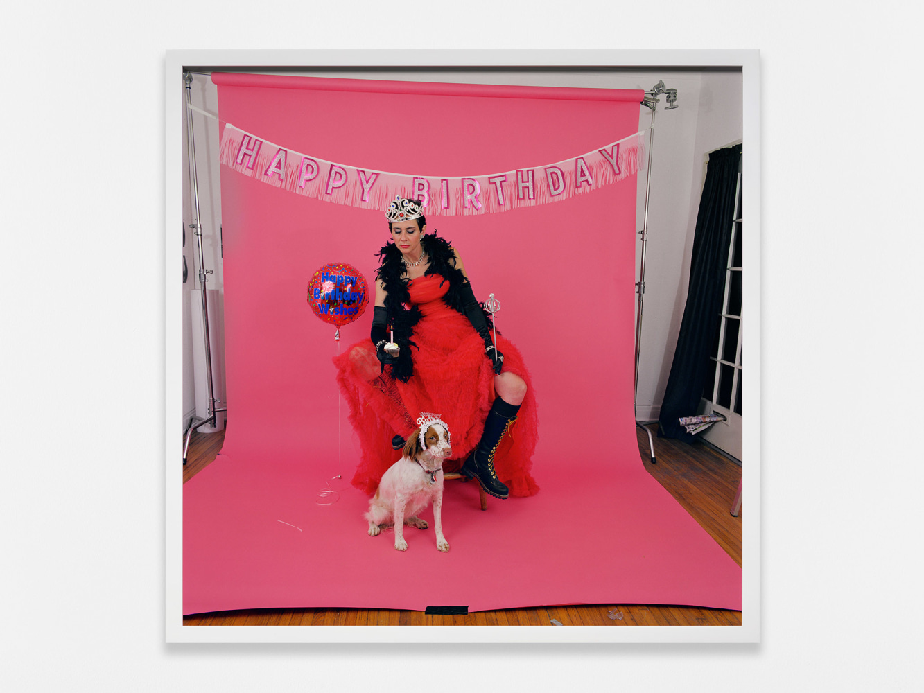 Catherine Opie
Kacuilya&amp;#39;s Birthday Invite, 1998
1998/2024
Pigment print
16 1/2 x 16 1/2 x 1 1/2 inches (41.9 x 41.9 x 3.8 cm)