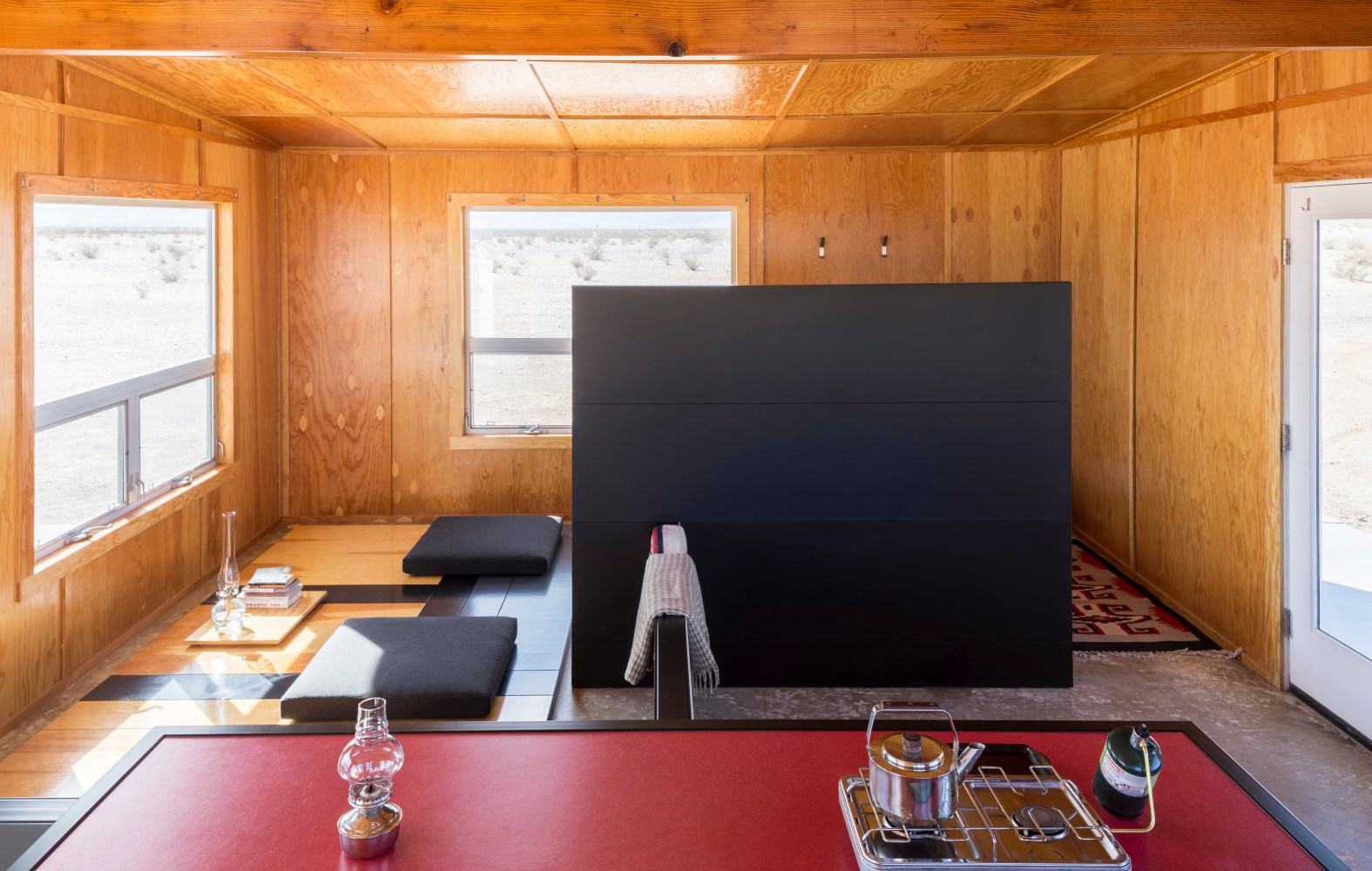 Installation view of&amp;nbsp;Planar Configuration (Wonder Valley Experimental Living Cabin #1)

2016
Wonder Valley, CA