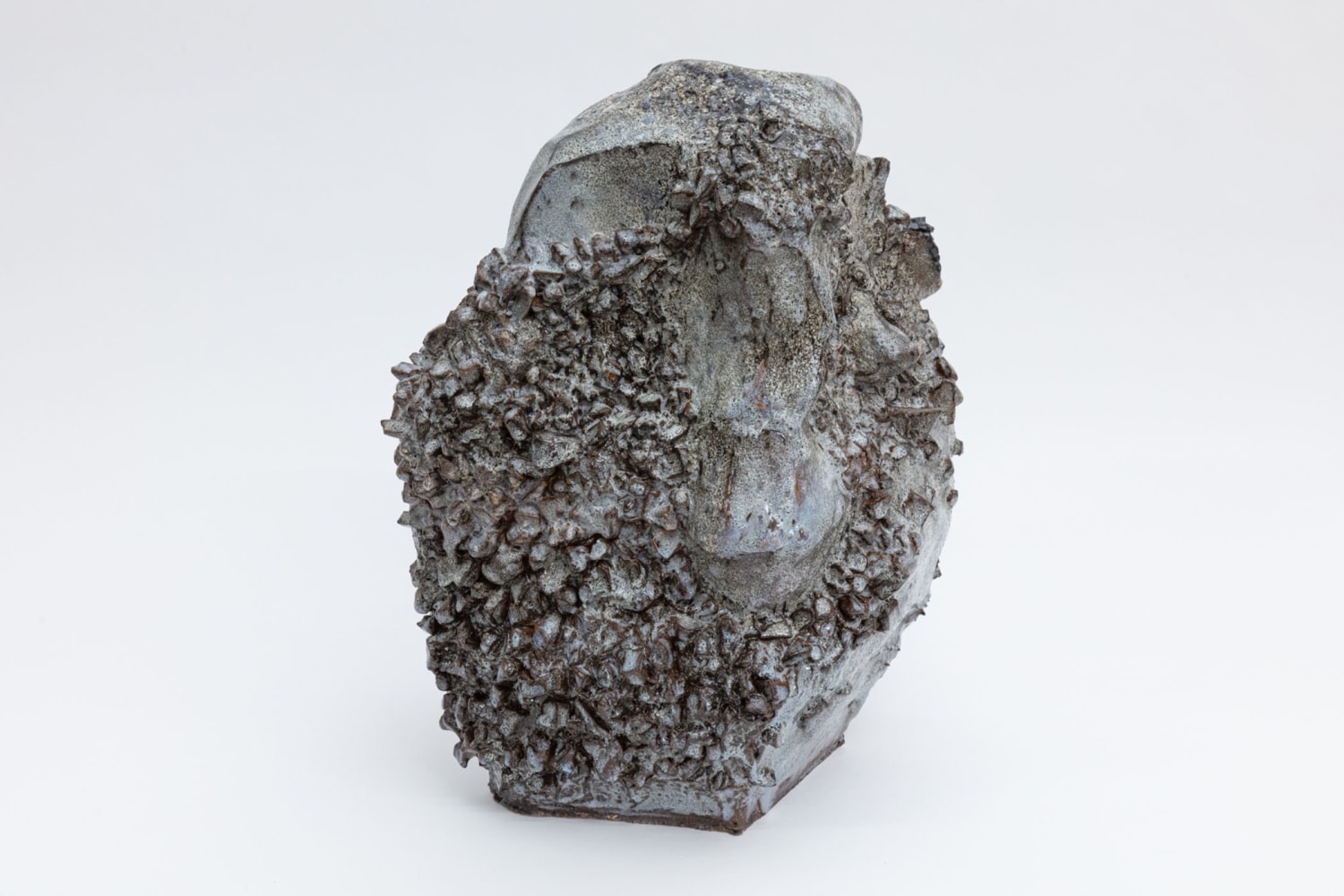 Liz Larner
Asteroid (pebbles)
2020
Glazed ceramic
19 1/2 x 13 13/16 x 13 3/8 inches (49.5 x 35.1 x 34 cm)
$50,000

DOUBLE CLICK IMAGE FOR MORE VIEWS
