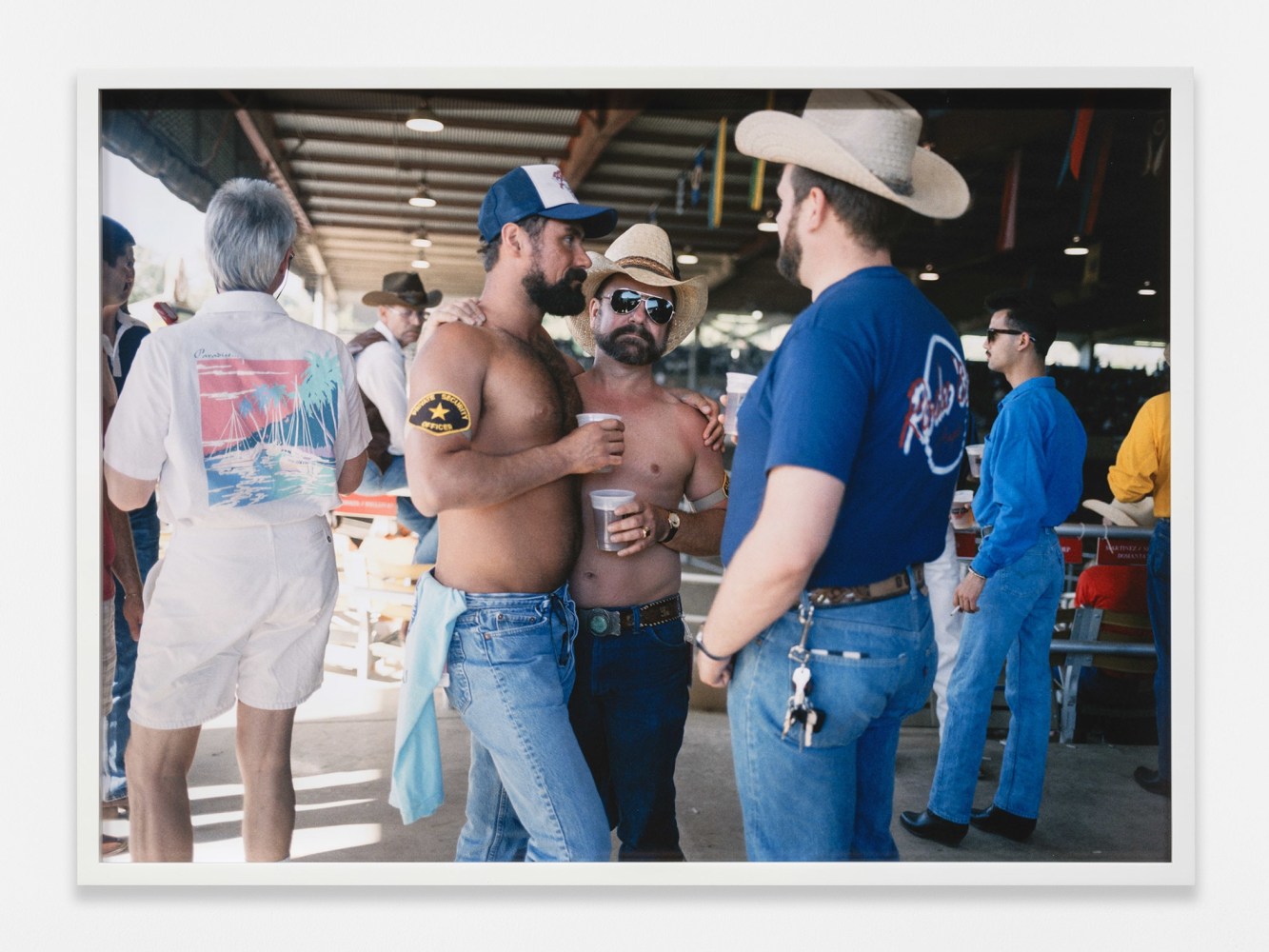 Catherine Opie
L.A. Gay Rodeo, 1989
1989/2024
Pigment print
17 1/2 x 24 x 1 1/2 inches (44.5 x 61 x 3.8 cm)