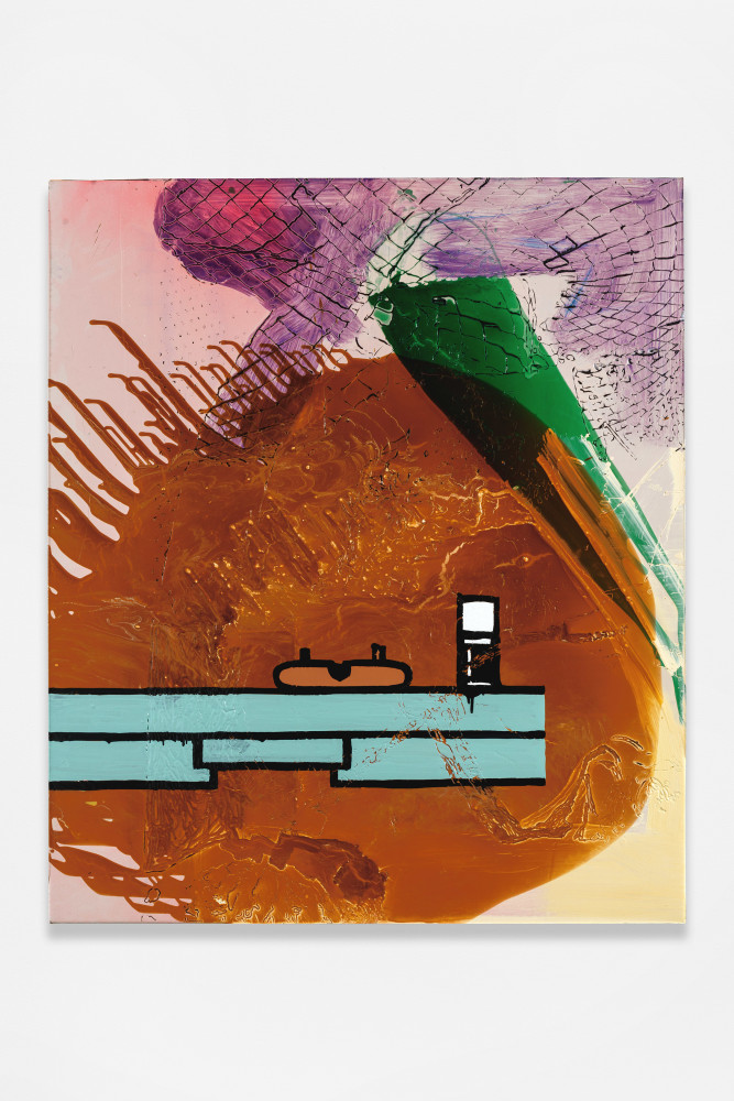 Alex Hubbard
3D Legs
2023
Urethane on canvas
48 1/4 x 41 1/8 x 1 7/8 inches (122.6 x 104.5 x 4.8 cm)